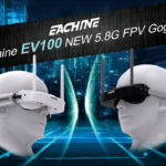 Eachine EV100 5.8G 72CH FPV Goggles