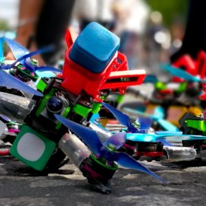 Photo drone racer FPV