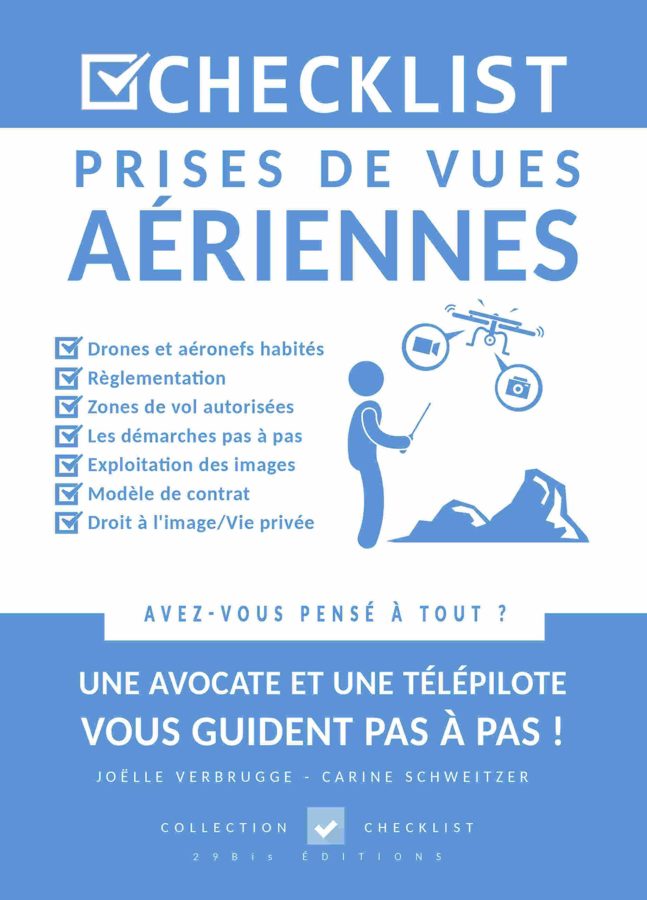 CHECKLIST Prises de Vues Aériennes