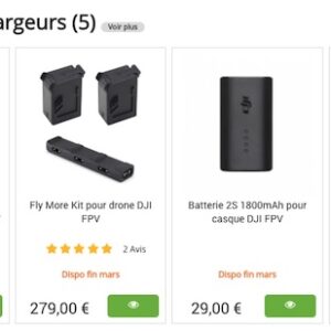 DJI FPV Combo accessoires – chargeur lipo