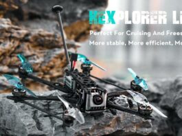 HEXplorer Analog LR 4 4s Hexa-Copter FPV